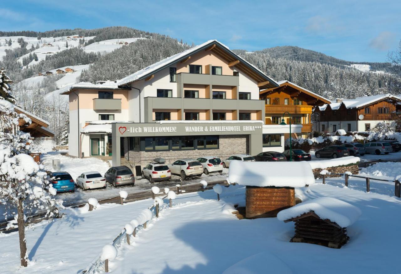 Wander- Und Familienhotel Erika Wagrain Exteriér fotografie